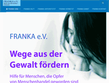 Tablet Screenshot of franka-kassel.de